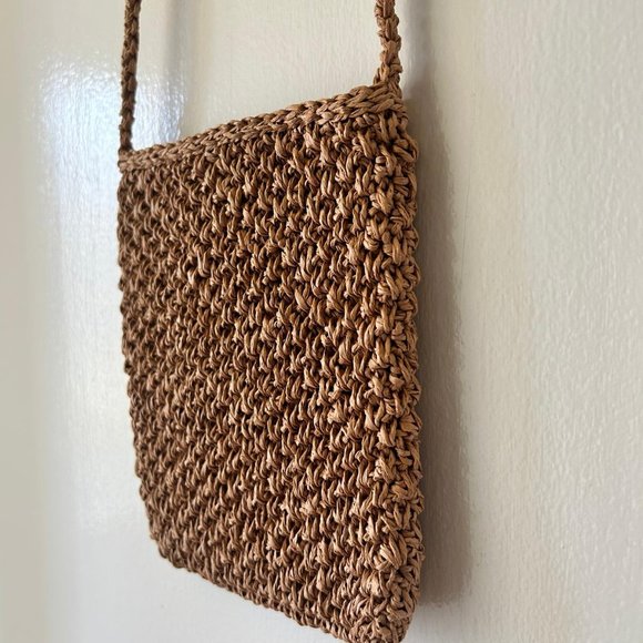 Handmade Crochet Small Cross Body Bag - Picture 5 of 5